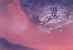 Esperando la noche. &Oacute;leo/lino 1998